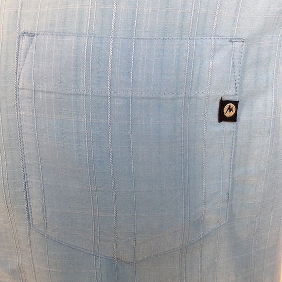 Marmot Shirts Marmot Mens Shirt Size M Blue Poshmark
